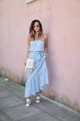 CHAMBRAY MAXI