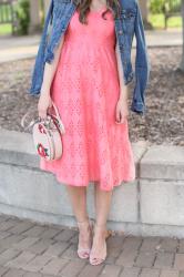 eyelet dress