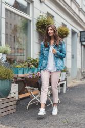 Spring Look – Denim & Flowers