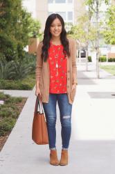 Colorful Printed Top 4 Ways for Spring