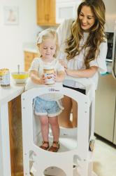 Cooking with Kids - Healthy Paleo Brownie Recipe + Little Partners Learning Tower Giveaway!!