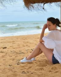 relax over the ocean