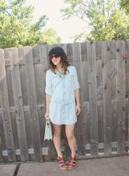 Remix: Zara Chambray Dress 