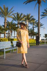 Outfit: Anonyme dress in San Diego