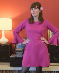 Pink Frills: Coco Dress by Tilly and the Buttons With Ruffle Sleeves