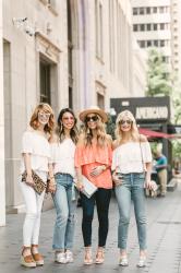 CHIC AT EVERY AGE-HALTER NECK RUFFLE BLOUSE