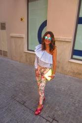 flowers pant