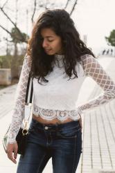 The Lace Cropped Top