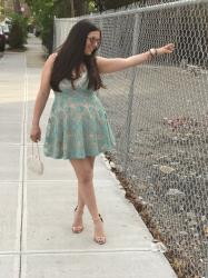What I wore to a Baptism party