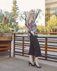 Lynn Ritchie: Crossed Paths Blouse & Wide-Leg Crepe Pants!