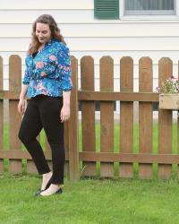 Floral Peplum  |  Workwear Wednesday