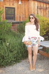 Floral Shorts