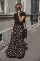 LONG BOHEMIAN SKIRT