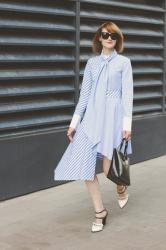 not your average shirt dress