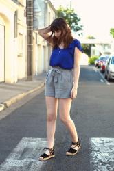 Le short taille haute