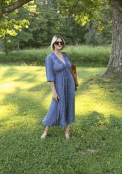 What I Wore | A Deeper Shade of Blue
