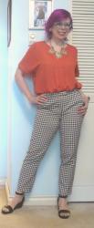 Orange and Houndstooth, and Ubiquitous Shoes