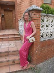 Pink jumpsuit