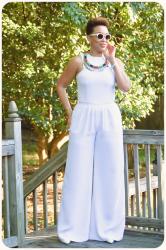 Review: Simplicity 8426 | The White Jumpsuit!