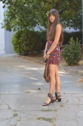 Floral Coords ♥ Sonia Rykiel Le Baltard Tote ♥ Isabel Marant Jaeryn Sandals