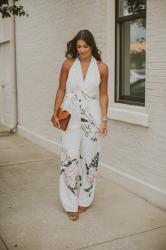 Floral Jumpsuit