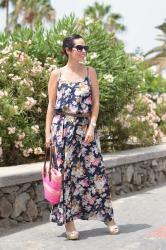 FLORAL MAXI DRESS