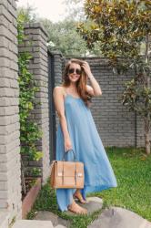 Blue Maxi Dress