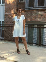 Shift Dress Girl + a Tobi Black Jumpsuit GIVEAWAY!