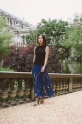 Asymmetrical Skirt & Sleeveless Top for Proenza Schouler