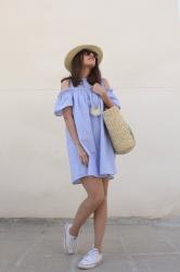 VESTIDO OFF-SHOULDER 