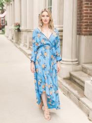 How I Style A Wrap Dress for Summer