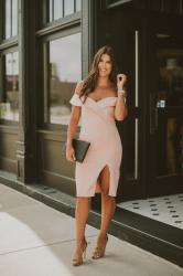 Blush Cocktail Dress