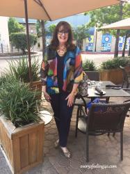 Fashion Over 50: Lunch With A Friend of This Blog