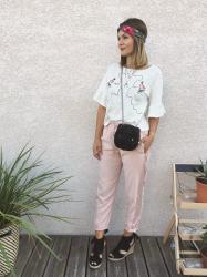 BANDANA & JOGGER ROSE