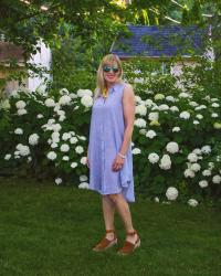 Striped Shirtdress Two Ways (& TFF Linkup)