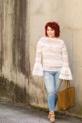Crochet Lace Blouse & Link Up