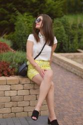 Yellow skirt