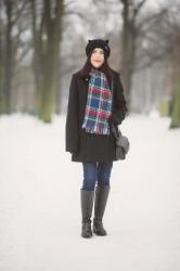 Osłódź sobie zimę: beret z kocimi uszami