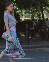 Multicolour skirt