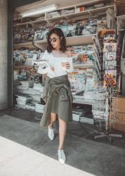 Edged Up Casual Skirts