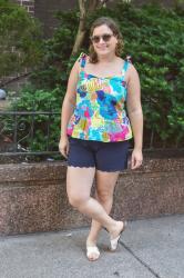 Tie-Shoulder Top