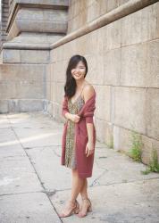 #NSale Style Tip: How to Wear A Slip Dress for Summer & Fall