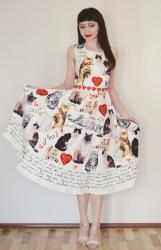 Cats on my Dress♥