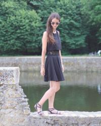 Petite robe noire à Chenonceau
