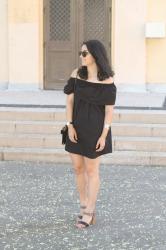 Black summer dress
