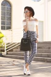 Gingham Pants