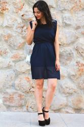 FashionMia Blue Lady Dress