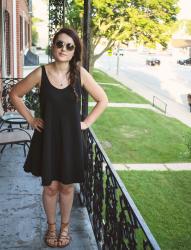 diy little black dress