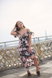 La parfaite robe d’été : longue, à fleurs et bohème !