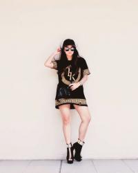 BLACK AND GOLD